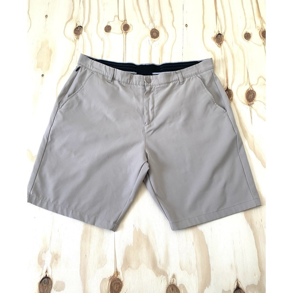 Kirkland Men's size 38 Shorts Performance Comfort Waistband Tan Golf Sport